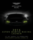 2016 Aston Martin Racing Launch